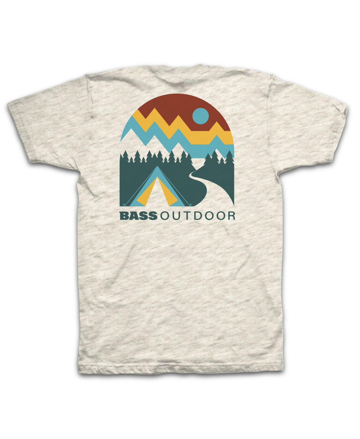 Bass Outdoor Men's Campadre T-Shirt Brown Size M