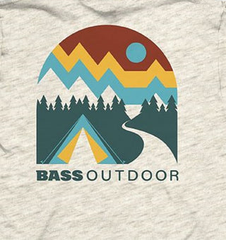 Bass Outdoor Men's Campadre T-Shirt Brown Size Large