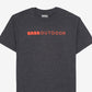 Bass Outdoor Men's Lined T-Shirt Gray Size Medium