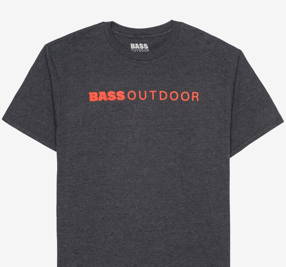 Bass Outdoor Men's Lined T-Shirt Gray Size Large