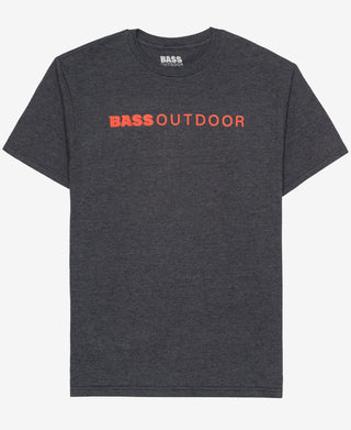Bass Outdoor Men's Lined T-Shirt Gray Size Large