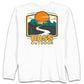 Bass Outdoor Men's Mesa Path T-Shirt White Size Small