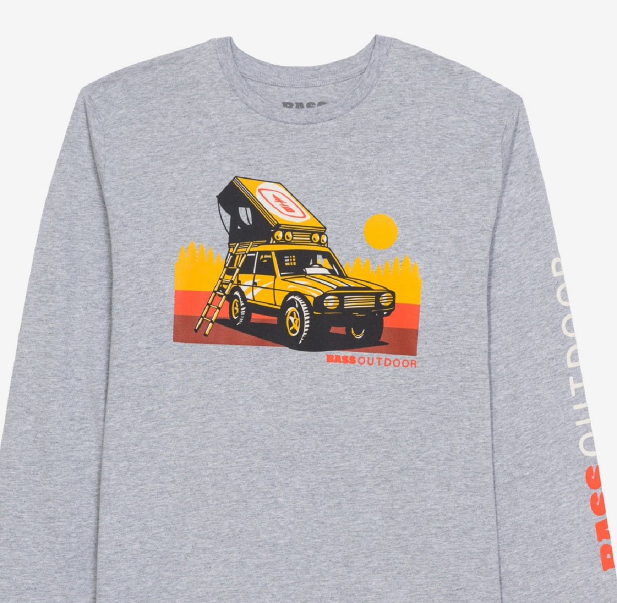 Bass Outdoor Men's Topsy T-Shirt Gray Size XX-Large