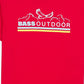 Bass Outdoor Men's Float T-Shirt Red Size Small
