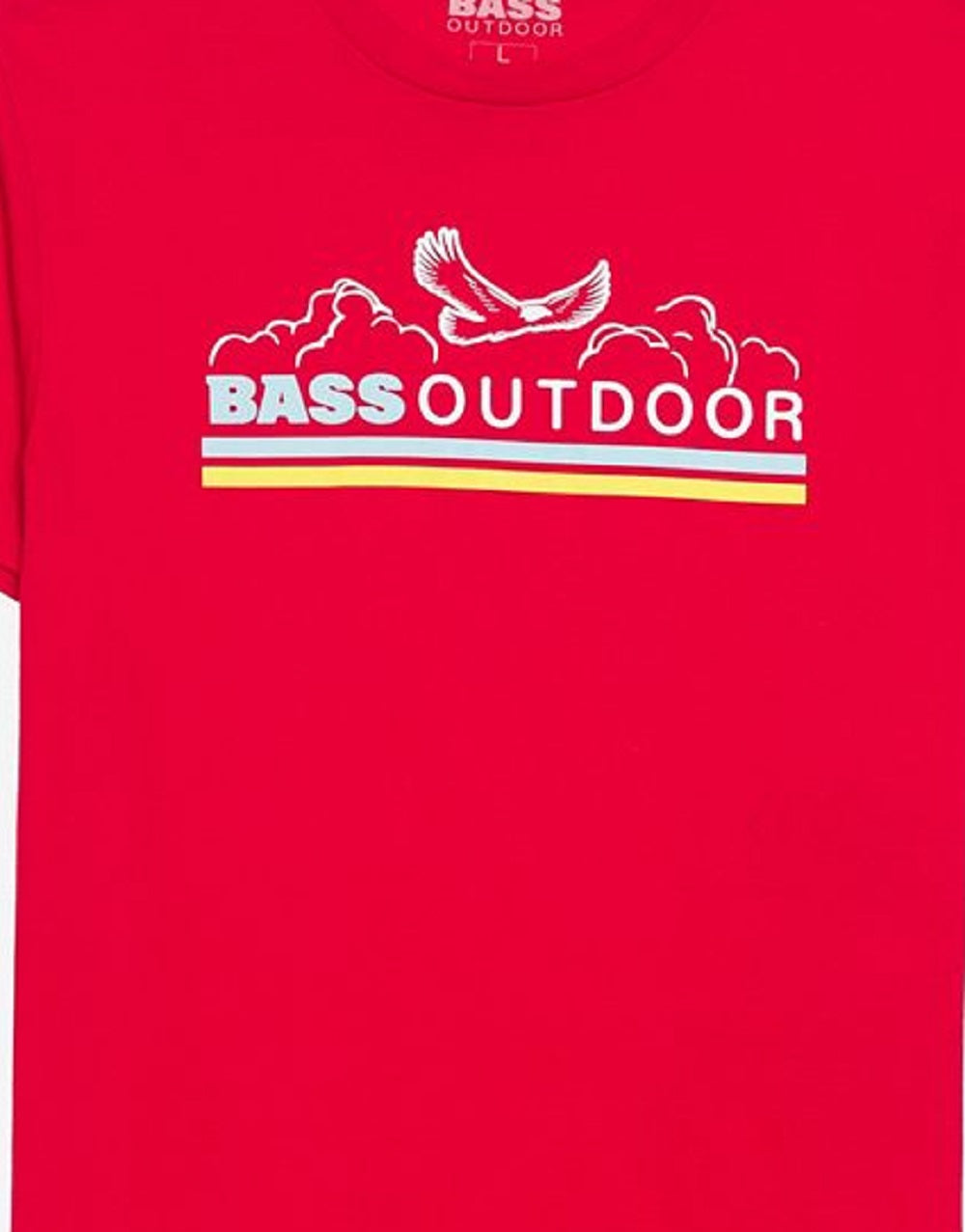 Bass Outdoor Men's Float T-Shirt Red Size Small