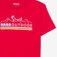 Bass Outdoor Men's Float T-Shirt Red Size XX-Large