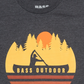 Bass Outdoor Men's Paddled T-shirt Gray Size Small