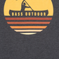 Bass Outdoor Men's Paddled T-shirt Gray Size Small