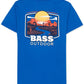 Bass Outdoor Men's Mesa Path T-shirt Blue Size M