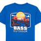 Bass Outdoor Men's Mesa Path T-Shirt Blue Size X-Large