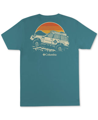 Columbia Men's Kono Graphic T-Shirt Green Size Small