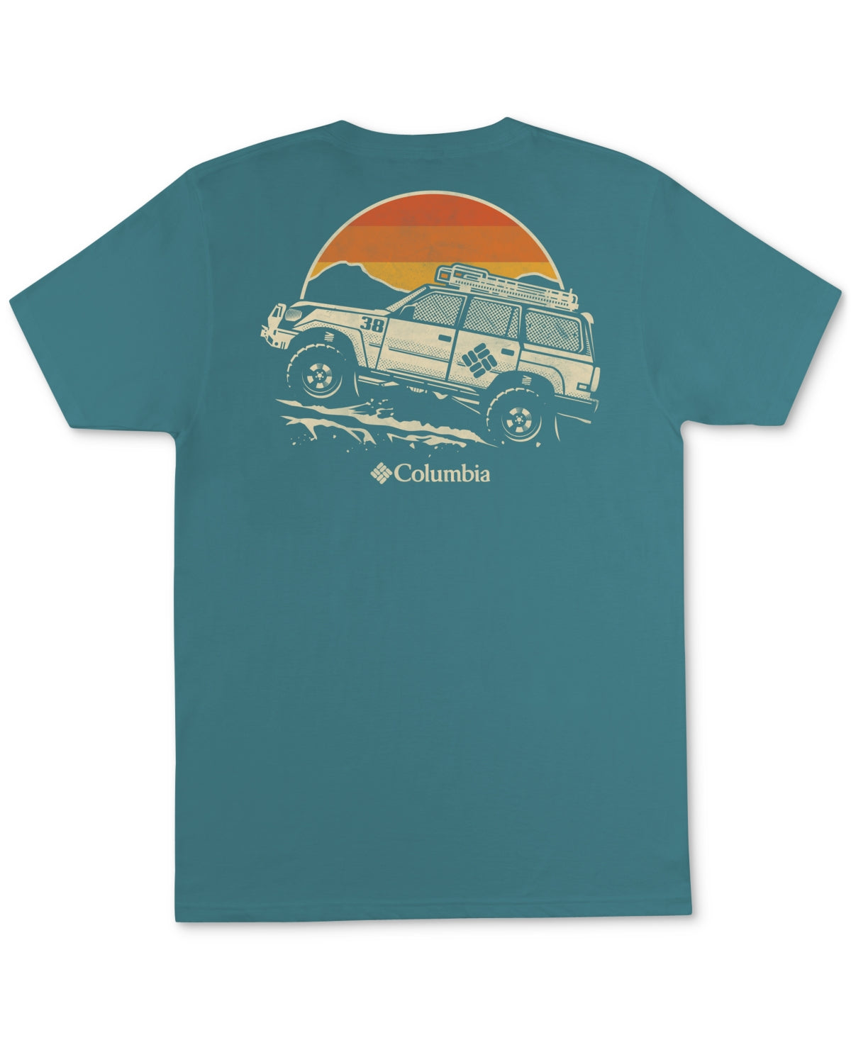 Columbia Men's Kono Graphic T-Shirt Green Size X-Large