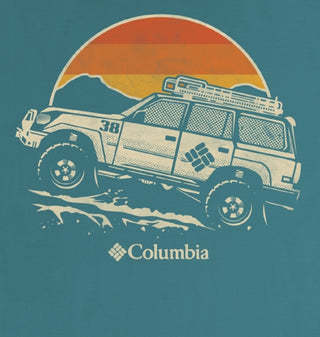 Columbia Men's Kono Graphic T-Shirt Green Size X-Large