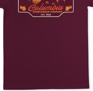 Columbia Men's Kujo Graphic T-Shirt Red Size Large