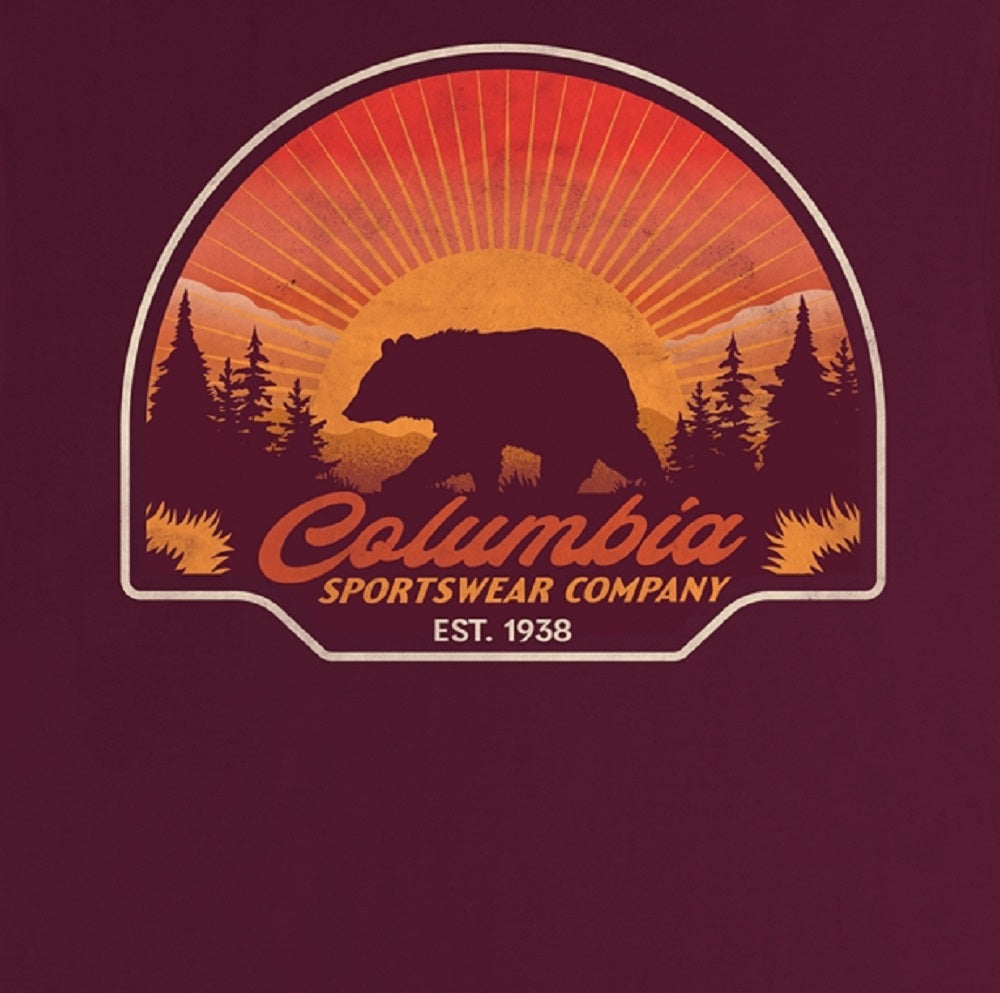 Columbia Men's Kujo Graphic T-Shirt Red Size X-Large