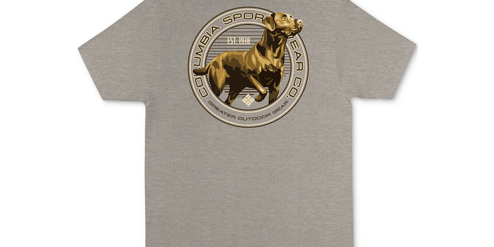 Columbia Men's Musk Graphic T-Shirt Gray Size S