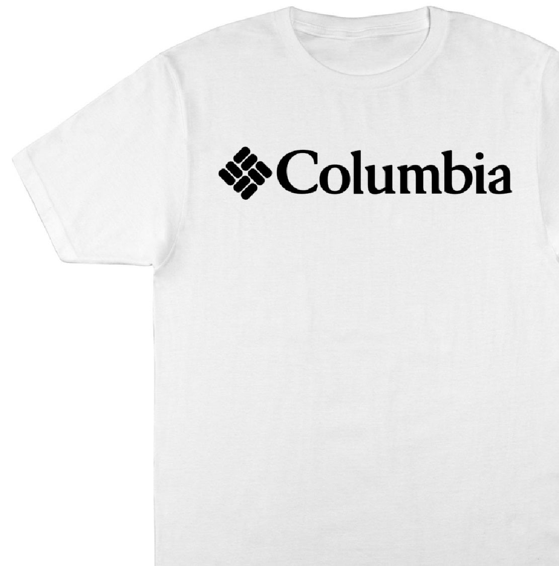 Columbia Men's Franchise Short Sleeve T-Shirt White Size Medium