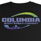 Columbia Men's Corp Logo Graphic T-Shirt Black Size XX-Large