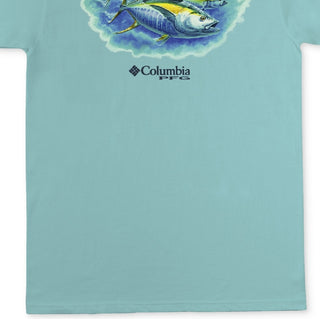 Columbia Men's Dean Graphic T-Shirt Blue Size Large