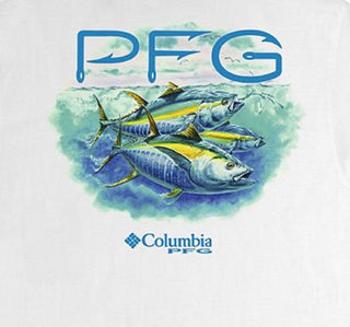 Columbia Men's Dean Graphic T-Shirt White Size XX-Large