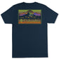 Columbia Men's Graphic T-Shirt Blue Size X-Large
