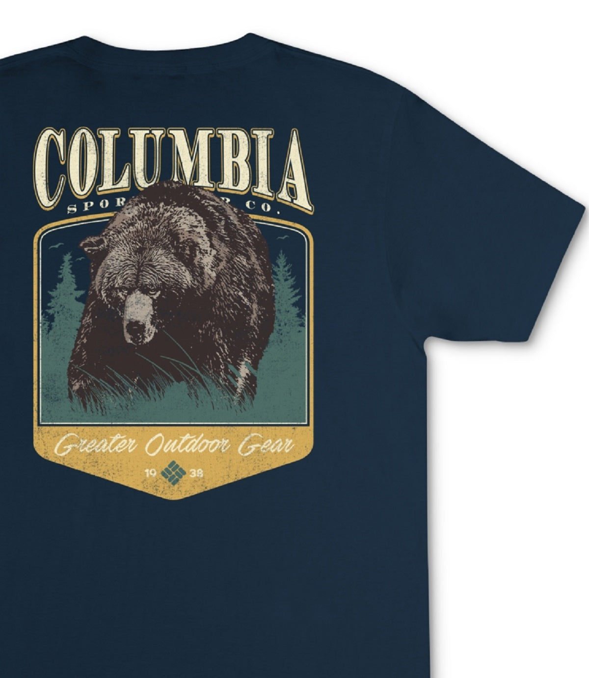 Columbia Men's Fever Graphic T-Shirt Blue Size XX-Large