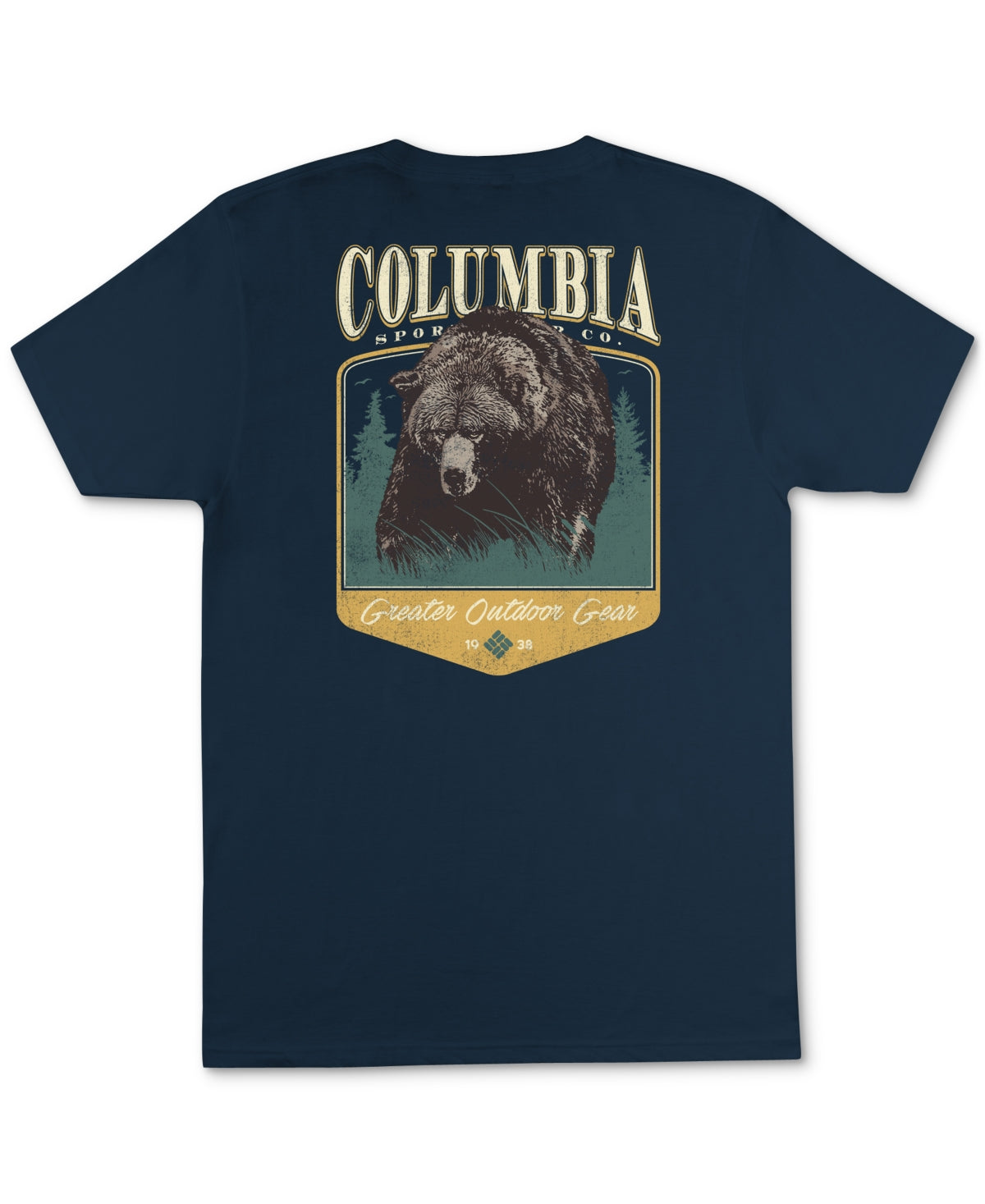 Columbia Men's Fever Graphic T-Shirt Blue Size XX-Large
