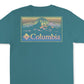 Columbia Men's Graphic T-Shirt Green Size XX-Large