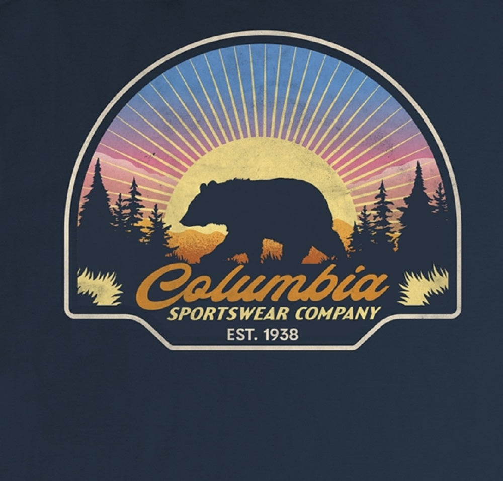 Columbia Men's Kujo Graphic T-Shirt Blue Size XX-Large