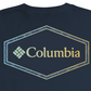 Columbia Men's Cotton Crewneck Graphic T-Shirt Blue Size Large