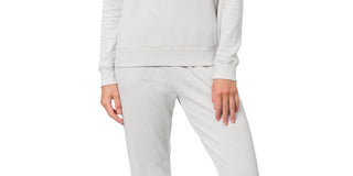 Hurley Junior's Wavez Burnout Fleece High Rise Joggers Gray Size Small