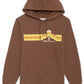Bass Outdoor Men's Calwood Retro Logo Fleece Hoodie Brown