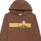 Bass Outdoor Men's Calwood Retro Logo Fleece Hoodie Brown