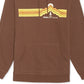 Bass Outdoor Men's Calwood Retro Logo Fleece Hoodie Brown