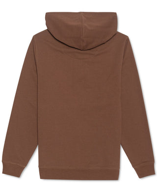 Bass Outdoor Men's Calwood Retro Logo Fleece Hoodie Brown