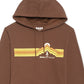 Bass Outdoor Men's Calwood Retro Logo Fleece Hoodie Brown