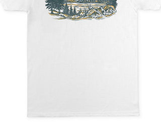 Columbia Men's Scenic Mountain Graphic T-Shirt White Size X-Large