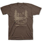 Bass Outdoor Men's Such Great Heights Logo Graphic T-Shirt Brown Size Large