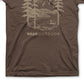 Bass Outdoor Men's Such Great Heights Logo Graphic T-Shirt Brown Size Large