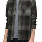 John Varvatos Men's Regular Fit Cotton Button Up Shirt Black Size X-Large