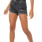 Free People Women's Maggie Distressed Shorts Gray Size 26