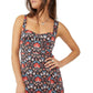 Free People Women's Sasha Floral Minidress Black Size X-Small