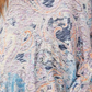 Free People Women's Making Circles Paisley Cotton & Modal T-Shirt Blue Size X-Small