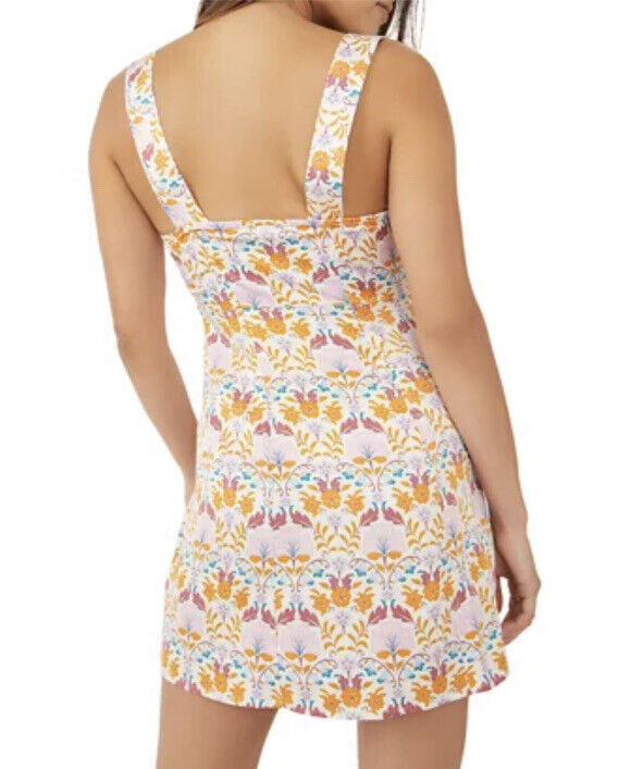 Free People Women's Sasha Floral Minidress White Size Medium