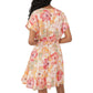Free People Women's Freddy Tie Waist Minidress Pink Size X-Small