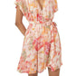 Free People Women's Freddy Tie Waist Minidress Pink Size X-Small