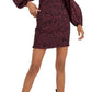 Free People Women's Smock It To Me Long Sleeve Minidress Black Size Medium