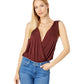 Free People Night Owl Bodysuit in Nutmeg Size S