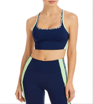 Free People Women's Run Remix Bra Blue Size Small