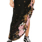 Free People Women's Get To You Floral Maxi Sundress Black Size Medium